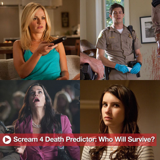 Pictures From Scream 4 and Who Will Live and Die in Scream 4 Pictures From Scream 4 and Who Will Live and Die in Scream 4