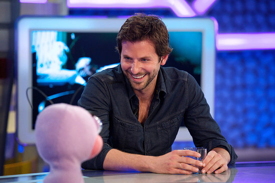 Pictures of Bradley Cooper on the Spain TV Program El Hormiguero Promoting Limitless
