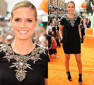 Heidi Klum in Gucci at the Kids' Choice Awards 2011 2011-04-02 17:15:46