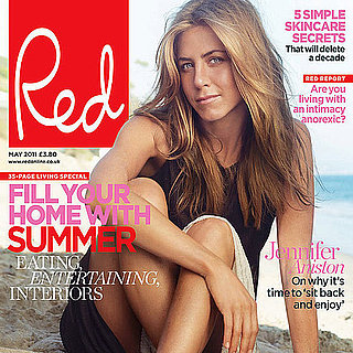 Jennifer Aniston Pictures in Red Magazine