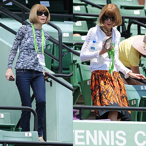 Anna Wintour Spotted in J. Brand Jeans at Sony Ericsson Tennis Open 2011-04-04 13:14:32