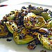 Pan Roasted Artichokes With Pistachios and Black Quinoa