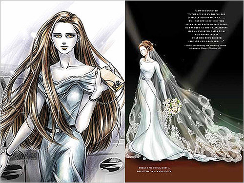 First Look at Bella's Wedding Dress