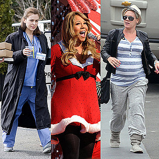 Pictures of Pink, Mariah Carey, and Alyssa Milano Pregnant