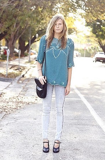 aqua sequins