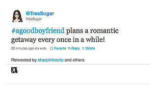 #aGoodBoyfriend Qualities on Twitter