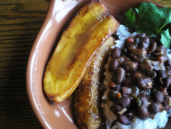 Fried Plantains with Brown Sugar Rum Glaze