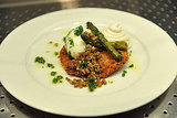 Ham and Herb Schnitzel With 6-Minute Egg Recipe Ham and Herb Schnitzel With 6-Minute Egg Recipe
