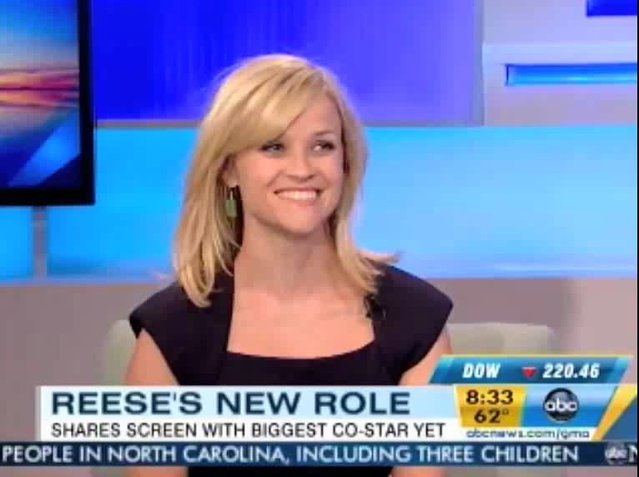 Reese Witherspoon Talks About Working With Rosie the Elephant