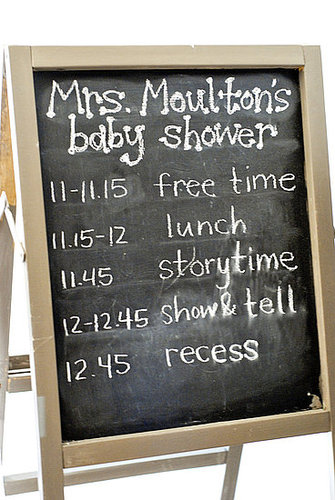 A Back to School Baby Shower For Teacher and Mama-to-Be A Back to School Baby Shower For Teacher and Mama-to-Be