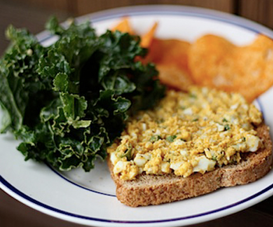 Curried Egg Sandwich Curried Egg Sandwich