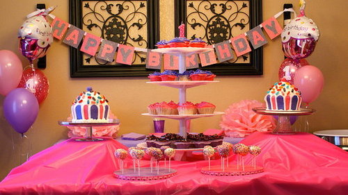 A Pretty 1st Birthday Party