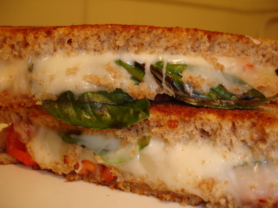Honey-Basil Grilled Cheese Honey-Basil Grilled Cheese