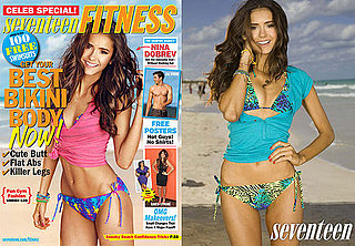 Pictures of Nina Dobrev in Seventeen Fitness