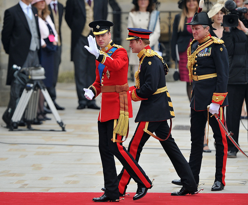 Prince William Looks Charming Arriving on His Wedding Day! Prince William Looks Charming Arriving on His Wedding Day!