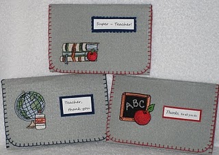 Giftcard Holders for Teachers