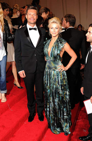 Ryan Seacrest and Julianne Hough Couple Up in Burberry For Met Gala Red Carpet Ryan Seacrest and Julianne Hough Couple Up in Burberry For Met Gala Red Carpet