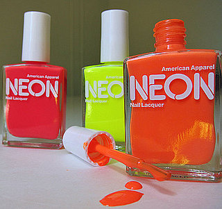 American Apparel Neon Nail Polish and Review