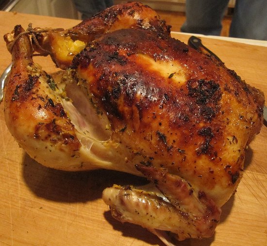 Roast Chicken With Oranges