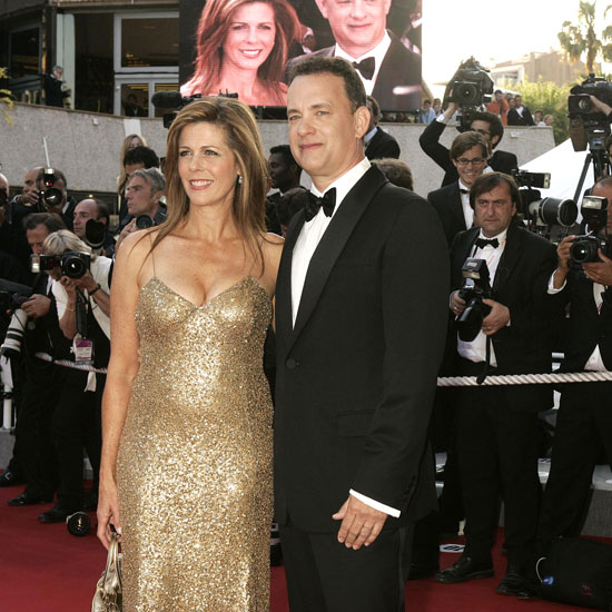 Tom Hanks and Rita Wilson made a gorgeous Cannes couple in 2004.
Tom Hanks and Rita Wilson made a gorgeous Cannes couple in 2004.