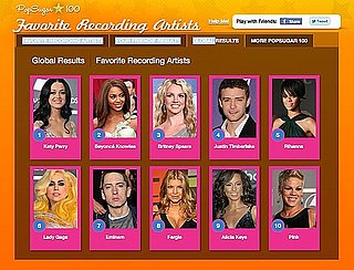 Katy Perry's Your Favorite Recording Artist in the PopSugar 100 — Do You Agree?