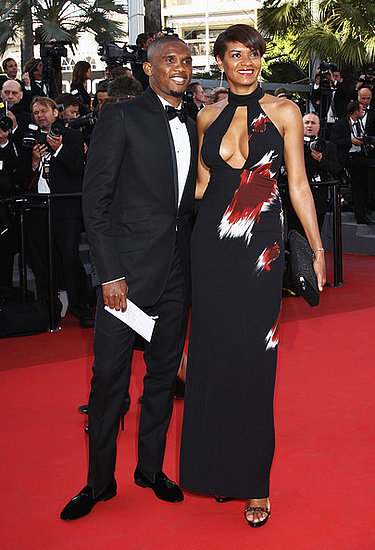 Samuel Eto'o and wife Georgette 