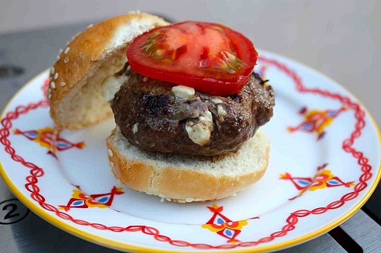 Mini Mediterranean Burgers