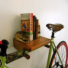 Urban Bike Shelf For Small NYC Apartments