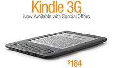 3G Kindle With Ads