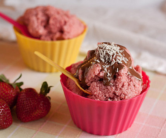 Strawberry Coconut Milk Ice Cream Strawberry Coconut Milk Ice Cream