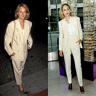 Leelee Sobieski's Cream Menswear Suit by Adam Kimmel 2011-06-07 09:11:46