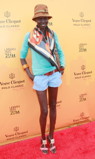 Alek Wek Wears Summer Colors Alek Wek Wears Summer Colors