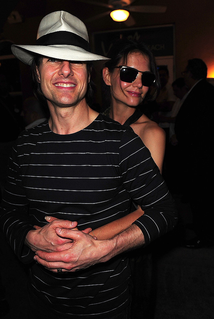 Tom Cruise and Katie Holmes at Larios in Miami Tom Cruise and Katie Holmes at Larios in Miami