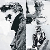 James Franco Photographs Agyness Deyn For Elle Magazine