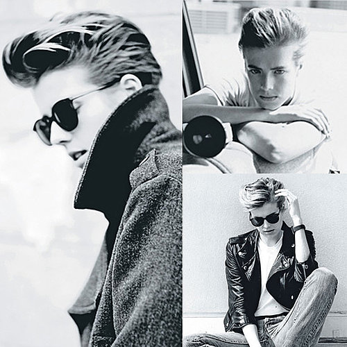 James Franco Photographs Agyness Deyn For Elle Magazine 2011-06-15 12:29:04