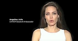 Angelina Jolie PSA Video For World Refugee Day