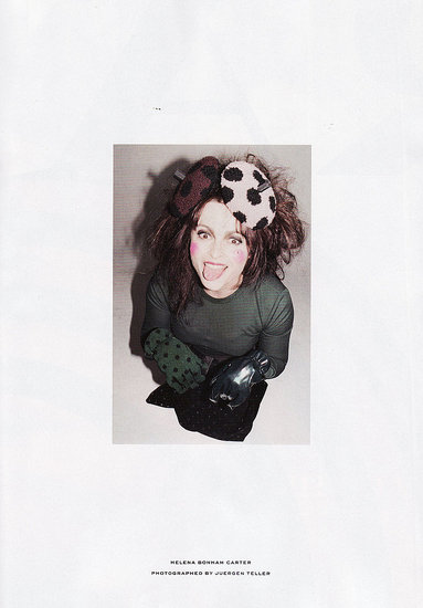 Two Kooky New Images of Helena Bonham Carter for Marc Jacobs Fall 2011 Two Kooky New Images of Helena Bonham Carter for Marc Jacobs Fall 2011