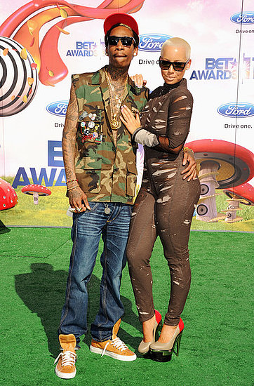 Wiz Khalifa and Amber Rose(2011 BET Awards)