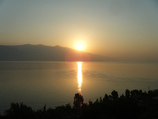 This is the view from our balcony in Volos GR