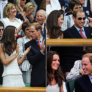 Pictures of Kate Middleton and Prince William at Wimbledon