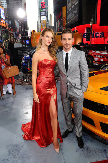 Shia LaBeouf and Rosie Huntington-Whiteley at Transformers 3 Premiere 2011-06-28 17:10:08