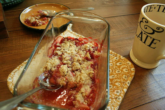 Gluten-Free Strawberry Crumble Gluten-Free Strawberry Crumble