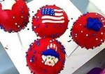Patriotic Cake Pops From New York Cake Pops