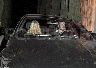 Jessica Simpson and Eric Johnson at Nobu Pictures