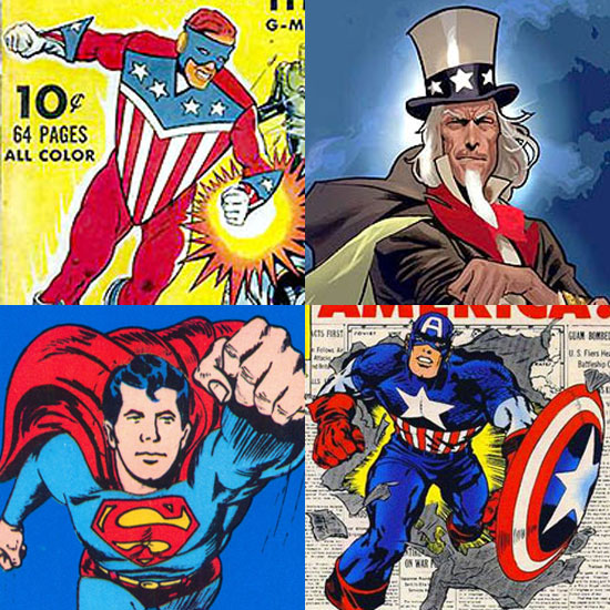 Patriotic Superheroes