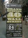 Duane Reade Grand Opening on Wall Street