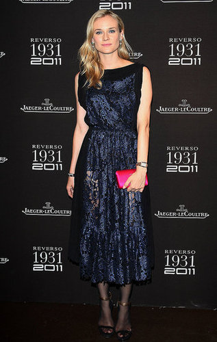 She donned ladylike Vionnet in lacy, metallic blue for Les Beaux-Arts anniversary celebration in Paris in 2011.
She donned ladylike Vionnet in lacy, metallic blue for Les Beaux-Arts anniversary celebration in Paris in 2011.