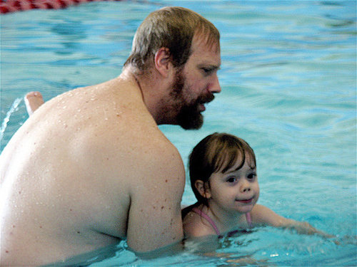 Swimming improves confidence. Swimming improves confidence.