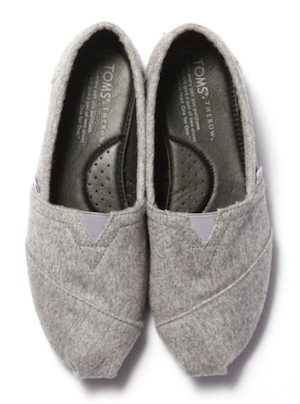 The Row For Toms Shoes: See the Cashmere Scuffs Mary-Kate and Ashley Olsens Co-Designed For Charity