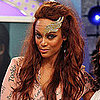 Tyra Banks Wears Angel Wing Headpiece
